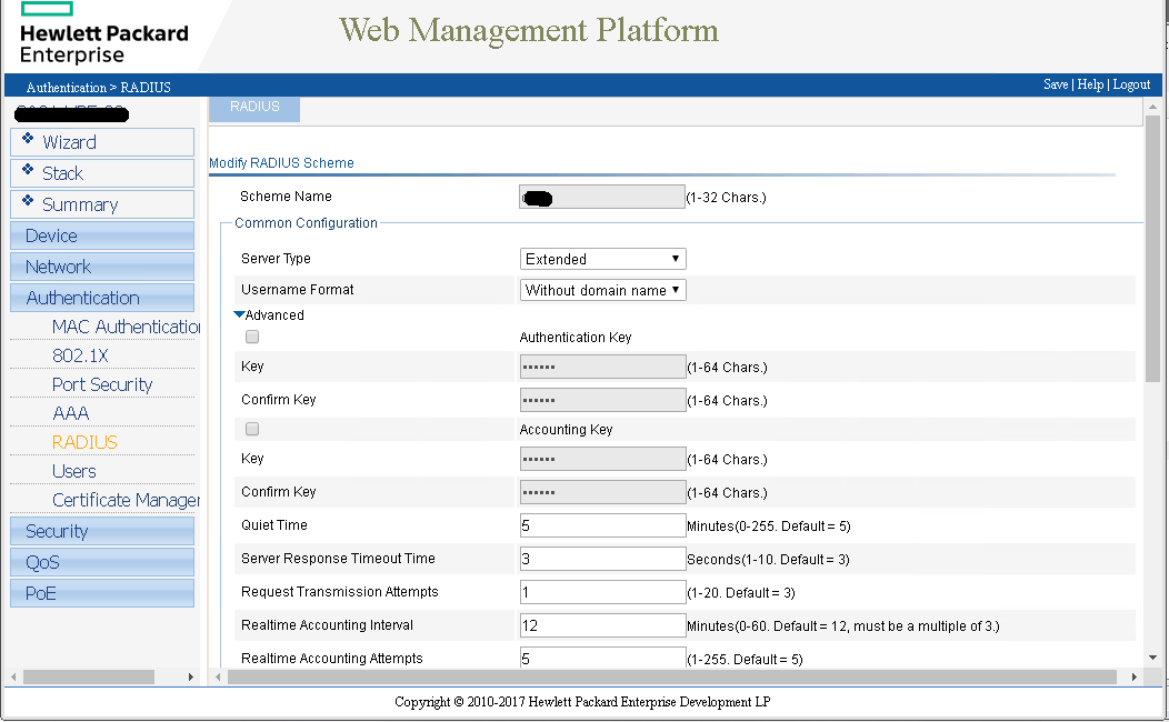 How To Configure Cisco, HP, Dell switch Radius Authentication to